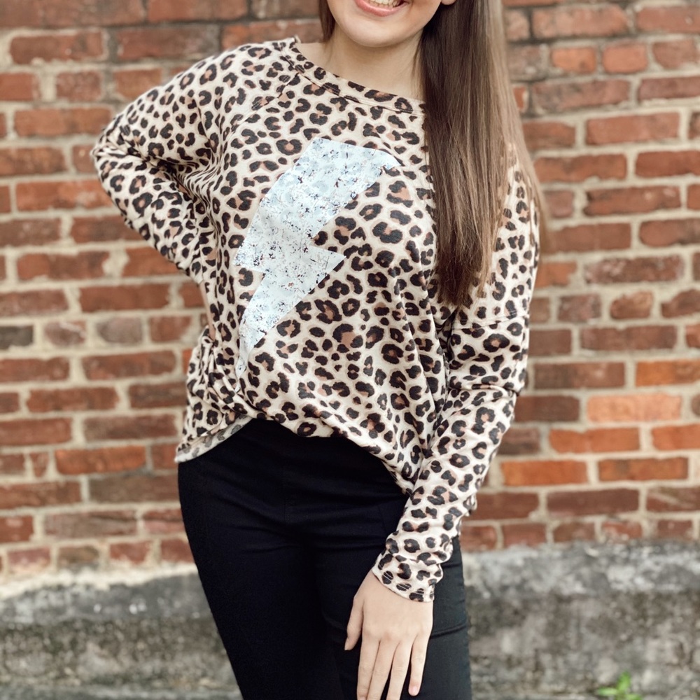 Lightning bolt Top